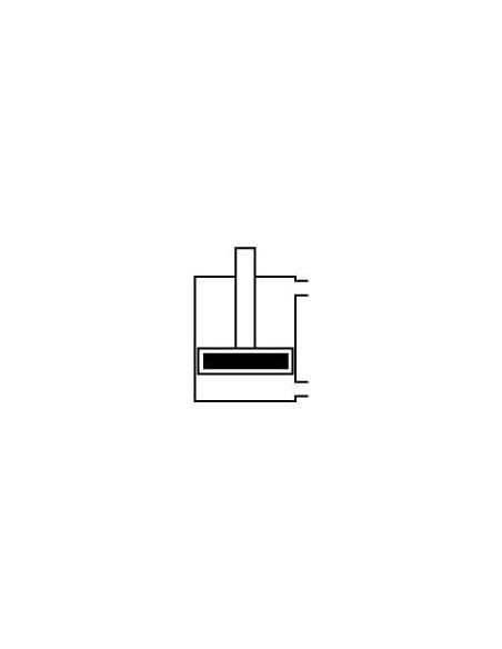 Siłownik pneumatyczny kompaktowy, D100x250 UNITOP, z gwintem zewnętrznym | Pneumatyka | Eshop Dopak | Wszystko dla Przemysłu