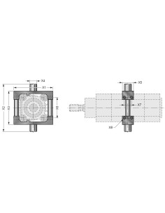 Jarzmo do siłownika pneumatycznego Newton 100, ISO15552/6431 | Pneumatyka | Eshop Dopak | Wszystko dla Przemysłu 2
