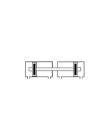 Siłownik ISO15552 D50x100x100 ze wspólnym tłoczyskiem | Pneumatyka | Eshop Dopak | Wszystko dla Przemysłu