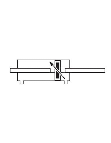Siłownik pneumatyczny ISO15552/6431 D50x450 dwustronne tłoczysko, amortyzacja pneumatyczna | Pneumatyka | Eshop Dopak | Wszystko