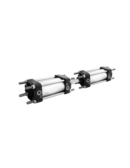 Siłownik CNOMO D50x50,D50x100 ze wspólnym tłoczyskiem | Pneumatyka | Eshop Dopak | Wszystko dla Przemysłu