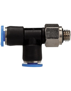 Trójnik wtykowy T obrotowy G1/8 pod wąż 4 | Pneumatyka | Eshop Dopak | Wszystko dla Przemysłu