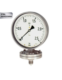 Manometr membranowy G1/2R, 100mm, 0-10bar, ES | Przyrządy Pomiarowe | Eshop Dopak | Wszystko dla Przemysłu