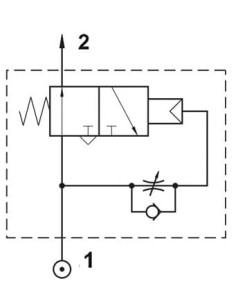 Generator impulsu pneumatyczny G 1/8 NO, AZ Pneumatica | Pneumatyka | Eshop Dopak | Wszystko dla Przemysłu 2
