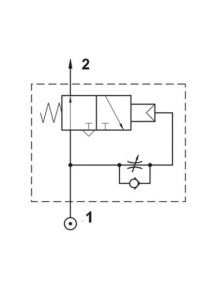 Generator impulsu pneumatyczny G 1/8 NO, AZ Pneumatica | Pneumatyka | Eshop Dopak | Wszystko dla Przemysłu