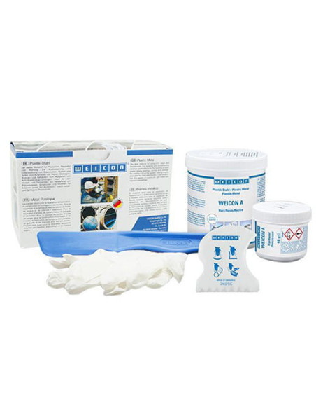 WEICON A Żywica epoksydowa 0,5 kg system żywic epoksydowych plastyczny metal | Chemia techniczna | Eshop Dopak
