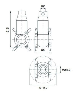 Głowica myjąca ruchoma G1", AISI 316L, długa dysza | Narzędzia | Eshop Dopak | Wszystko dla Przemysłu.
