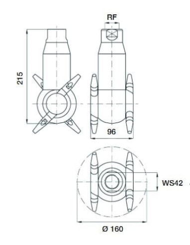 Głowica myjąca ruchoma G1", AISI 316L, długa dysza | Narzędzia | Eshop Dopak | Wszystko dla Przemysłu.