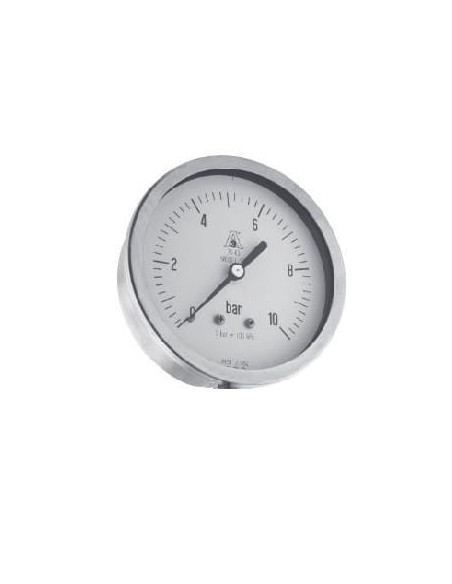 Manometr z separatorem 1'1/2 T.Clamp, 100mm, 0-6bar | Przyrządy Pomiarowe | Eshop Dopak | Wszystko dla Przemysłu