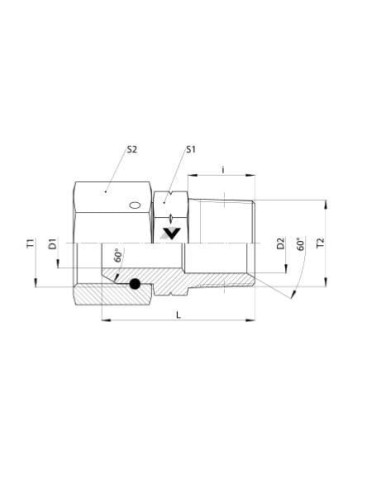Manowakuometr z separatorem 1'1/2 T.Clamp, 100mm, -1/ 5bar | Przyrządy Pomiarowe | Eshop Dopak | Wszystko dla Przemysłu