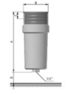 Filtr sprężonego powietrza wysokociśnieniowy 0,01 mikron, 50 bar, 8,23 m3/min, G 2 GW | Filtry | Eshop Dopak |Wszystko dla Przem