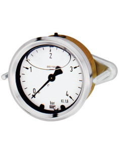 Manometr natablicowy glicer. G1/2A, 100mm, 0-4bar | Przyrządy Pomiarowe | Eshop Dopak | Wszystko dla Przemysłu