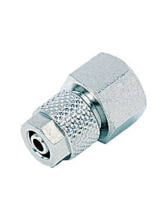 Złączka pneumatyczna skręcana prosta do węża fi 10x8 mm, G 1/4 GW, mosiądz niklowany | Pneumatyka | Eshop Dopak | Wszystko dla P