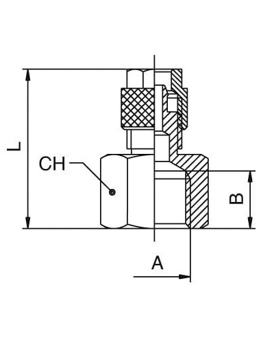 Złączka pneumatyczna skręcana prosta do węża fi 12x10 mm, G 3/8 GW, mosiądz niklowany | Pneumatyka | Eshop Dopak | Wszystko dla 