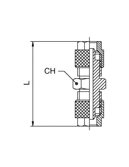 Złączka skręcana prosta przelotowa redukcyjna do węża fi 10x8-6x4 mm, mosiądz niklowany | Pneumatyka | Eshop Dopak | Wszystko dl