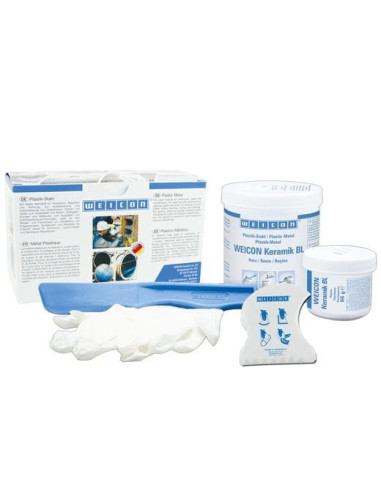 WEICON Ceramic BL Żywica epoksydowa 0,5 kg system żywic epoksydowych plastyczny metal | Chemia techniczna | Eshop Dopak