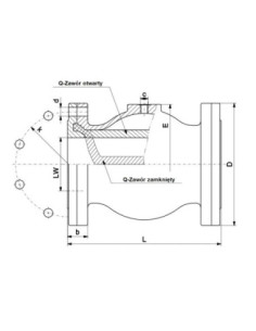 Zawór zaciskowy pneumatyczny kołnierzowy DN200 ALU PN4 rękaw NR (kołnierze PN10) | Hydraulika | Eshop Dopak | Wszystko dla Przem 2