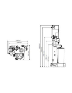 Separator woda-olej, 15, Active, 230V Wydajność kondensat 19 L/h, Sprężarka 15,4 m3/min.