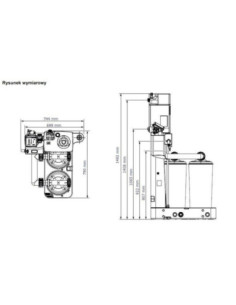 Separator woda-olej, 30, Active, 230V Wydajność kondensat 38 L/h, Sprężarka 30,9 m3/min.