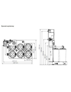 Separator woda-olej, 90, Active, 230V Wydajność kondensat 114 L/h, Sprężarka 92 m3/min.