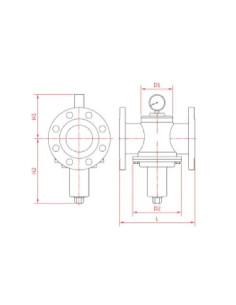 Reduktor ze stali nierdzewnej DN80 4-10bar, max 16 bar,EPDM | Pneumatyka | Eshop Dopak | Wszystko dla Przemysłu 2
