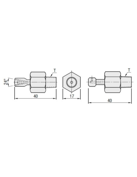 dysza rotacyjna mini G 1/8, 110 l/min, 2-8 bar, stop aluminium | Pneumatyka | Eshop Dopak | Wszystko dla Przemysłu