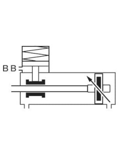 Siłownik z hamulcem na tłocz. D32x100 | Pneumatyka | Eshop Dopak | Wszystko dla Przemysłu 2