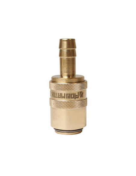 Szybkozłącze do form wtryskowych DN6 typ HASCO, do węża fi 10 mm, z zaworem