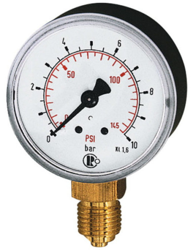 Manometr standardowy G1/4R, 50mm, 0-6bar | Przyrządy Pomiarowe | Eshop Dopak | Wszystko dla Przemysłu