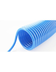 Wąż spiralny poliamidowy PA11 fi 4x2 mm, bez okuć, długość 7,5 m, niebieski | Pneumatyka | Eshop Dopak | Wszystko dla Przemysłu 2