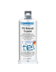 WEICON Easy-Mix PU cristal 50 ml dwuskładnikowy klej poliuretanowy | Chemia techniczna | Eshop Dopak