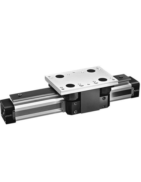 Siłownik beztłoczyskowy D25x200 prowadzenie rolkowe | Pneumatyka | Eshop Dopak | Wszystko dla Przemysłu