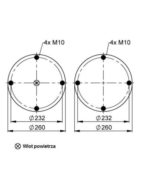 Siłownik mieszkowy dwu- fałdowy rozbieralny | Pneumatyka | Eshop Dopak | Wszystko dla Przemysłu