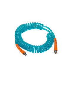 Wąż spiralny PU poliuretanowy wzmocniony fi 9,5x6,3 mm, długość 7,5 m, G 1/4 GZ | Pneumatyka | Eshop Dopak | Wszystko dla Przemy