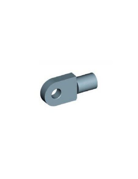 Mocowanie sprężyny gazowej z gwintem M6 ucho fi 6,1 mm, długość 25 mm | Mechanika Przemysłowa | Sklep Eshop Dopak