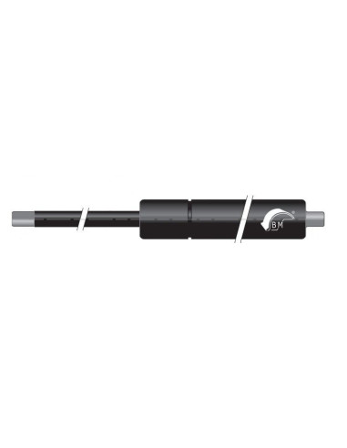 Sprężyna gazowa pchająca 14/27 z gwintem M10 800N, skok 350 mm, długość 755 mm | Mechanika Przemysłowa | Sklep Eshop Dopak