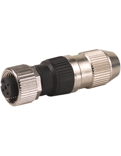 Wtyczka M12 żeńska, 7000-12601-0000000, MURR ELEKTRONIK | Przewody i Złącza | Eshop Dopak | Wszystko dla Przemysłu
