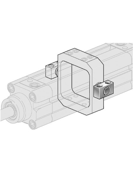 Łożyskowy wspornik do jarzma siłownika pneumatycznego D63-80, ISO15552/6431 | Pneumatyka | Eshop Dopak | Wszystko dla Przemysłu