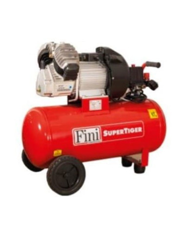 Sprężarka tłokowa olejowa FINI, 200 l/min., 10 bar 230V, napęd bezpośredni, zbiornik 50 L | Pneumatyka | Eshop Dopak | Wszystko 
