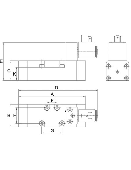 Elektrozawór ISO1 5/2 | Pneumatyka | Eshop Dopak | Wszystko dla Przemysłu