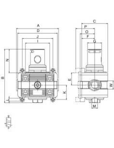Zawór odcinający 3/2 NC, G 3/4 GW do 15 bar, Standard | Hydraulika | Eshop Dopak | Wszystko dla Przemysłu 2