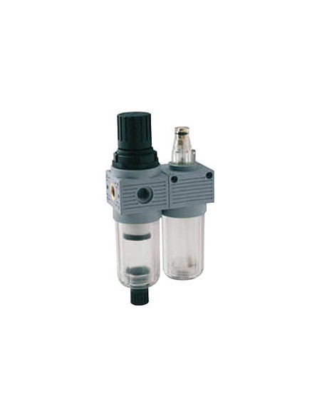Blok przygotowania powietrza G 1/4 GW do 15 bar, regulacja 0-12 bar, bez manometru, 20 um | Pneumatyka | Eshop Dopak | Wszystko 