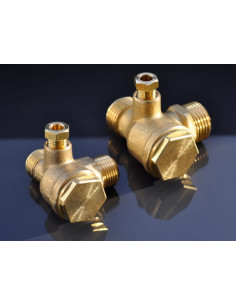 Zawór zwrotny poziomy G 1/2 GZ - G 1/2 GZ, kielich fi 6 mm | Hydraulika | Eshop Dopak | Wszystko dla Przemysłu