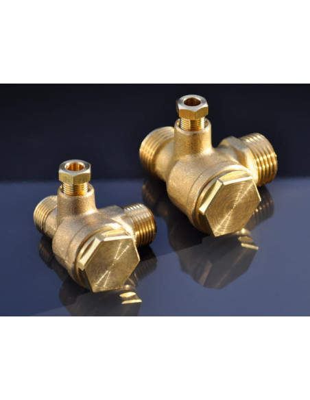 Zawór zwrotny poziomy G 1/2 GZ - G 1/2 GZ, kielich fi 6 mm | Hydraulika | Eshop Dopak | Wszystko dla Przemysłu