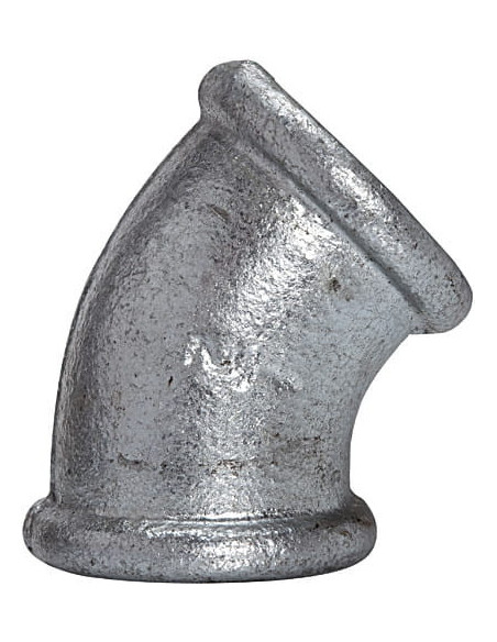 Kolanko gwintowane 45 stopni R 1 GW, stal ocynkowana | Hydraulika | Eshop Dopak | Wszystko dla Przemysłu