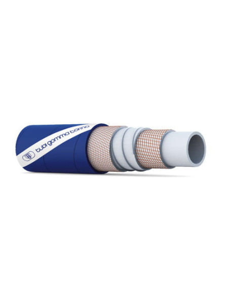 Waż gumowy Agra4all SD10 do substancji spożywczych fi 25x35mm, 10 bar, ssawno-tłoczny, niebieski | Pneumatyka | Eshop Dopak | Ws