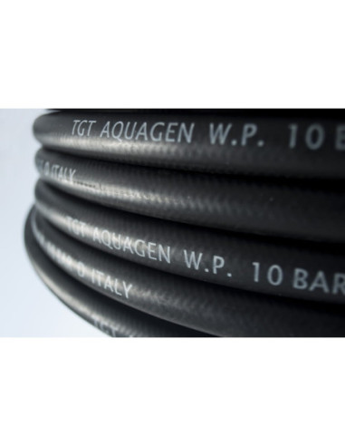 Wąż gumowy Aquagen do wody fi 10x17 mm, 10 bar, czarny | Pneumatyka | Eshop Dopak | Wszystko dla Przemysłu
