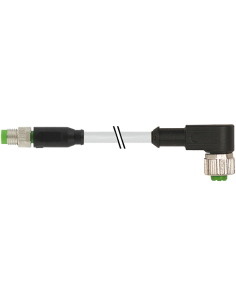 Konektor M8 męski, prosty - M12 żeński, kątowy/ 7000-88261-2200030, MURR ELEKTRONIK | Przewody i Złącza | Eshop Dopak | Wszystko
