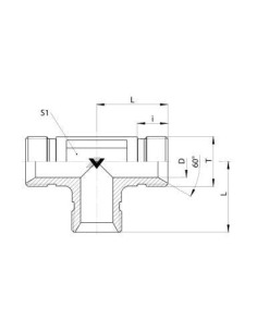 Trójnik hydrauliczny ZZZ G3/4, ES | Hydraulika | Eshop Dopak | Wszystko dla Przemysłu 2