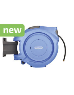 Zwijacz AutoReel Pro z wężem Technobel PU fi 9,5x14,5 mm, 20 2 m, 10 bar, R 1/4 GZ, mosiądz | Pneumatyka | Eshop Dopak | Wszystk